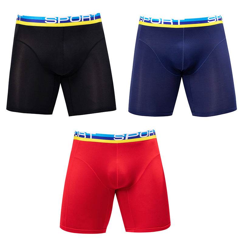 Buycenter Anti-Wear Ice Silk Running Underwear - Quick Dry, Breathable Fabric - Buy Center US