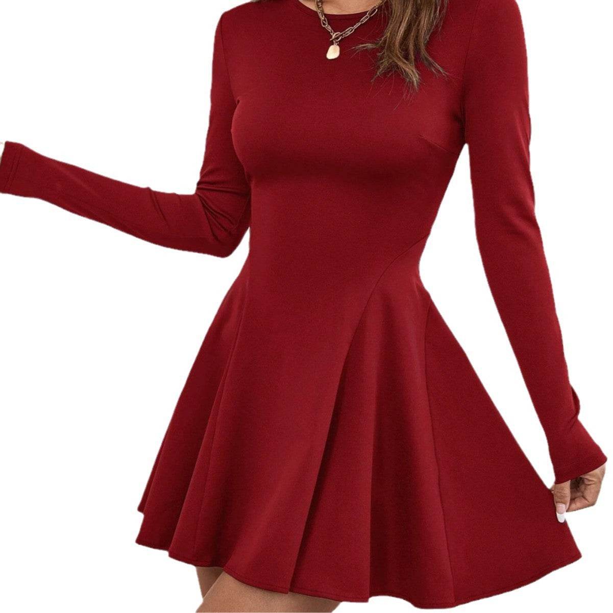 Pure Desire Red Dress - European & American High Waist Styles Available - Buy Center US