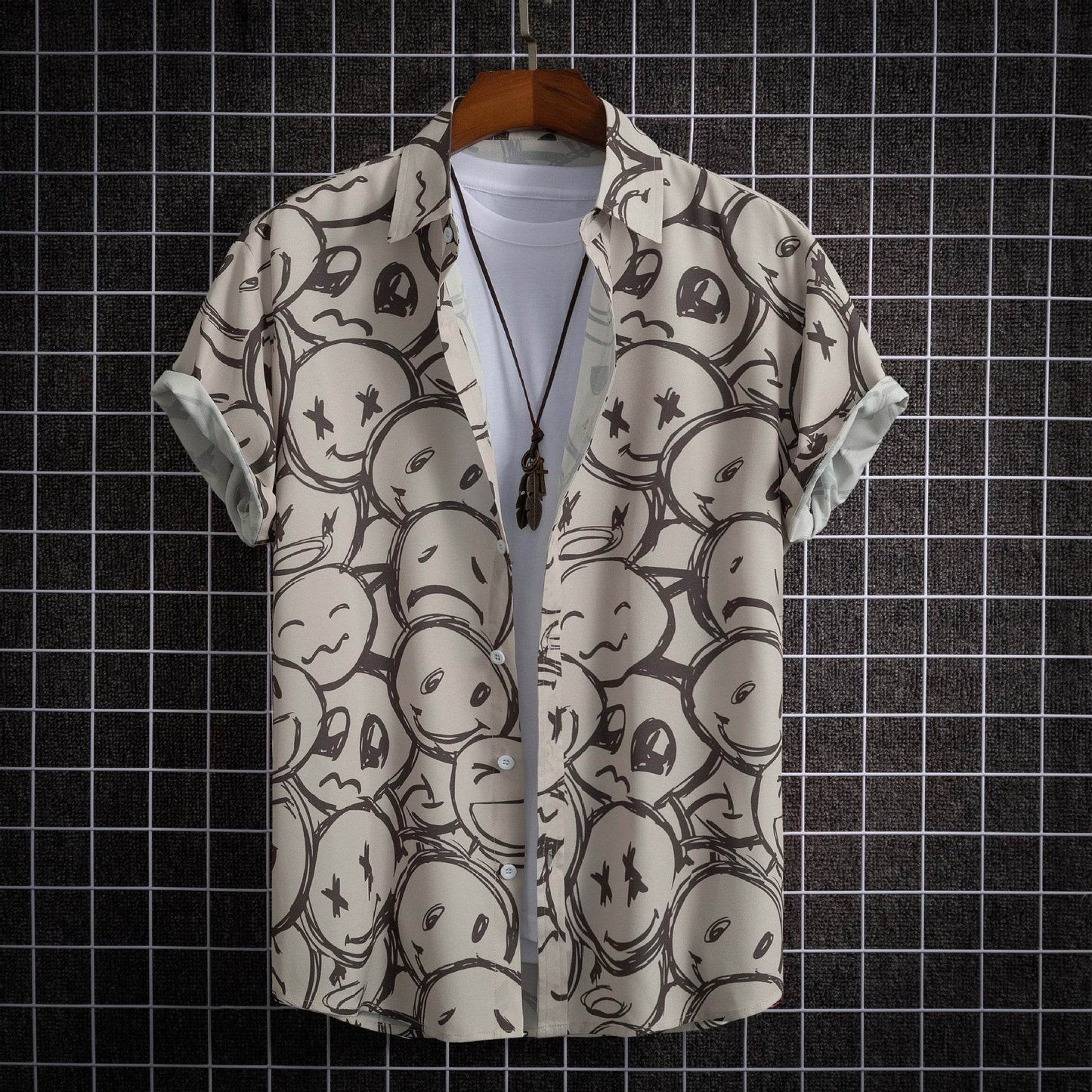 Men's 3D Printed Hawaiian Cardigan Shirt - Plus Size & Loose Fit - Buy Center US