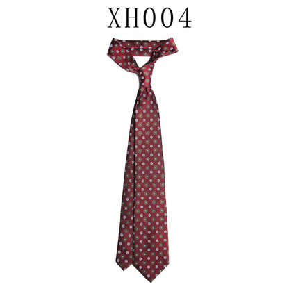 Buycenter Men's High-End Bow Tie - Premium South Korean Silk, Dot Pattern - Buy Center US