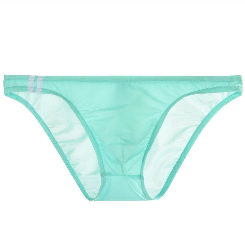 Buycenter Men's Ice Silk Low Waist Briefs - Thin, Breathable Comfort - Buy Center US