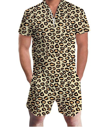 Buycenter Men's Summer Short-Sleeved Suit - European & American Fit - Buy Center US