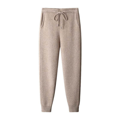 High Waist Casual Harem Pants for Men - Thickened Wool, Loose Fit - Buy Center US