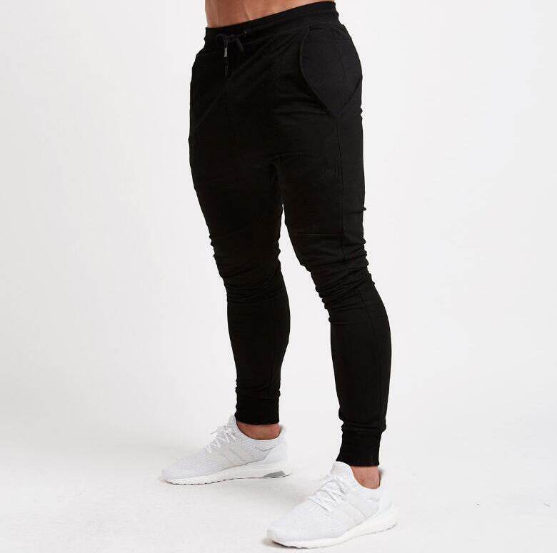 Buycenter Casual Gym Pants for Men - Lightweight Cotton, Perfect for Running - Buy Center US