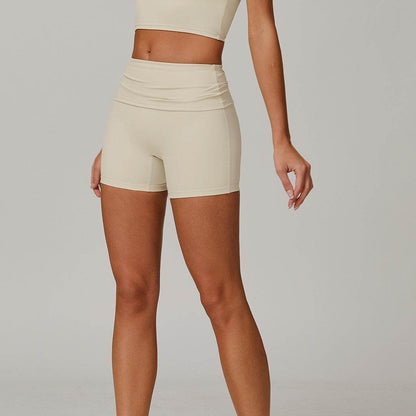 Women's High-Waist Quick-Drying Yoga Shorts - Eco-Friendly Fabric - Buy Center US