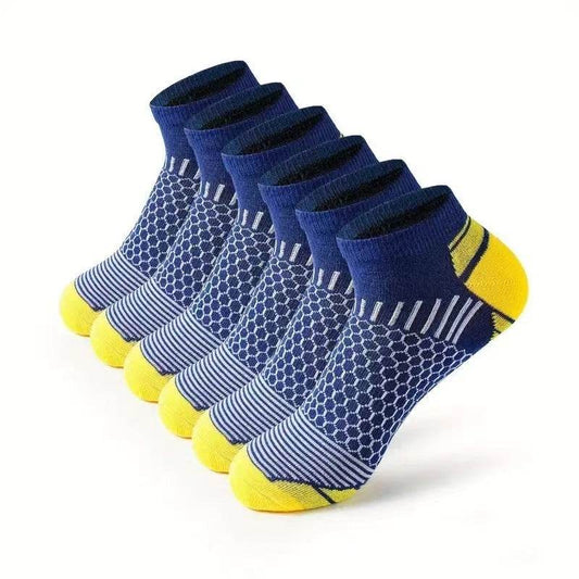 Buycenter Men's Basketball Socks - Breathable, Sweat-Absorbing Ankle Design - Buy Center US