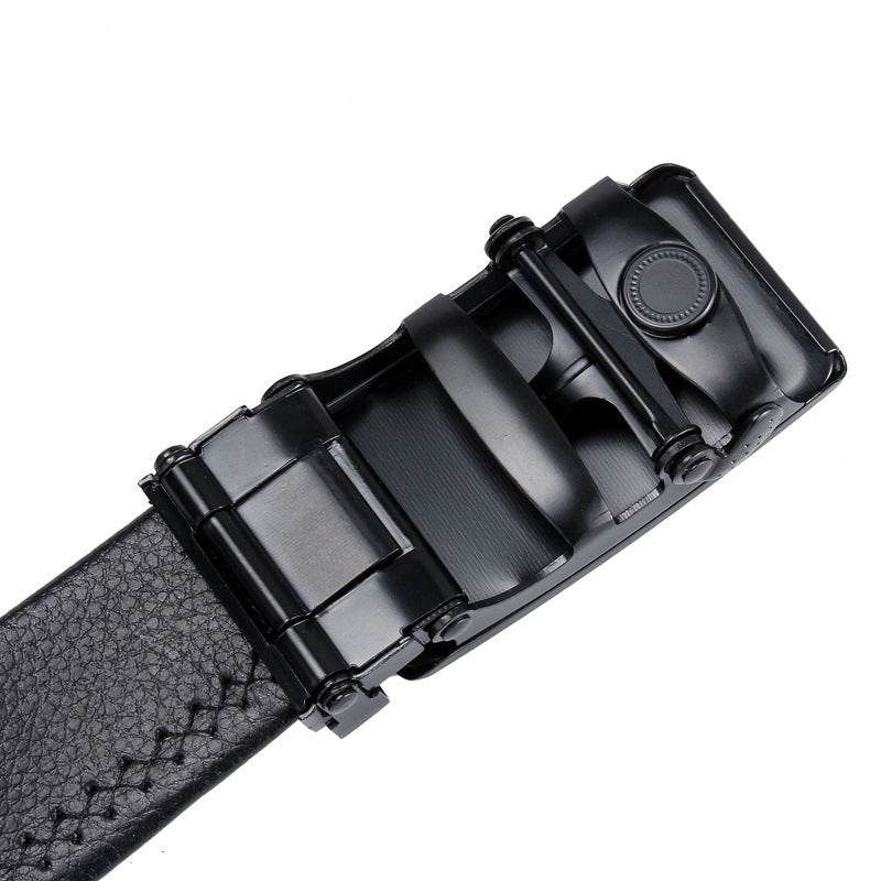 Buycenter Black Bales Catch Men's Belt - Versatile Electroplated Design - Buy Center US
