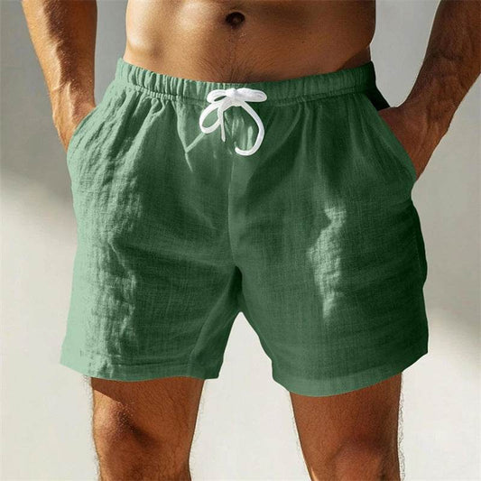 Buycenter Pure Cotton Casual Shorts - Breathable, Solid Colors for Summer - Buy Center US