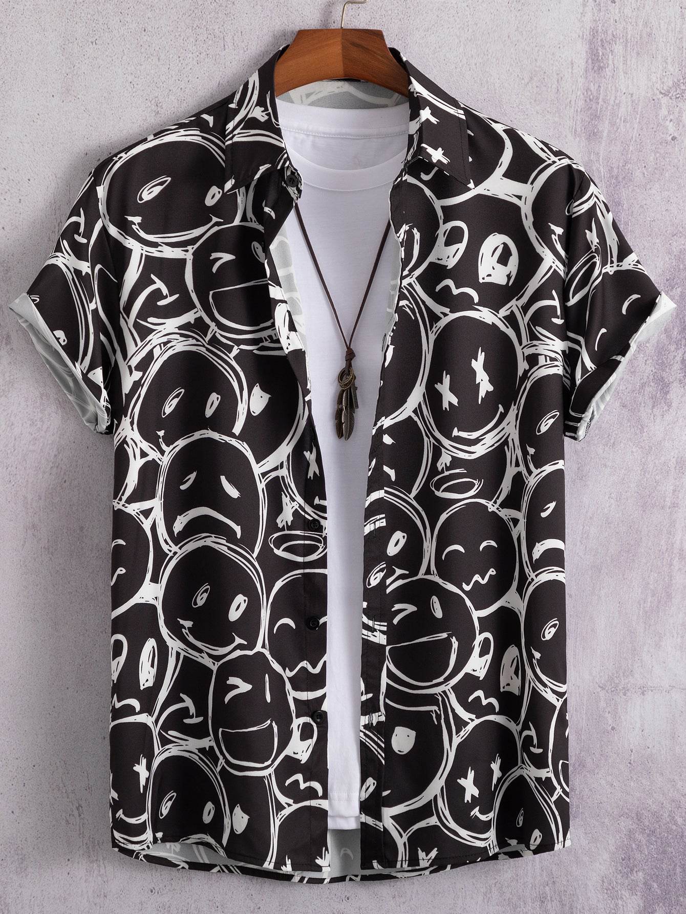Men's 3D Printed Hawaiian Cardigan Shirt - Plus Size & Loose Fit - Buy Center US