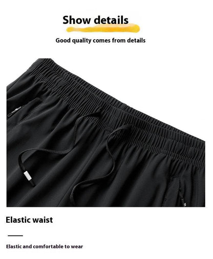 Buycenter Men's Light Luxury Polo Shirt & Trousers Sports Leisure Suit - Buy Center US