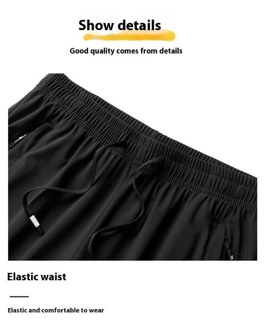 Buycenter Men's Light Luxury Polo Shirt & Trousers Sports Leisure Suit - Buy Center US