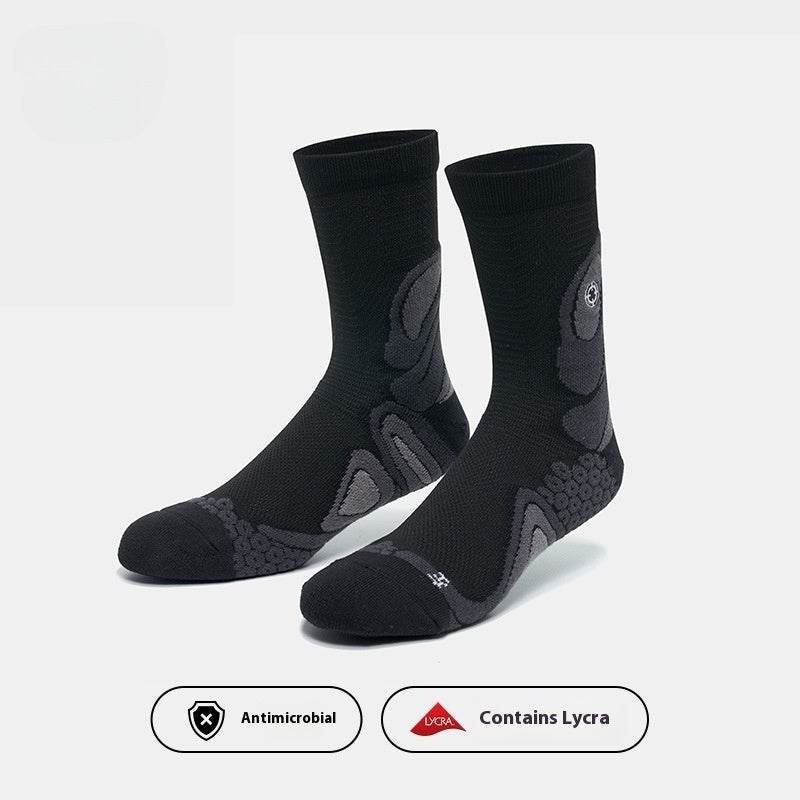 Long Wear-Resistant Non-Slip Jogging Socks for Basketball - Multiple Colors - Buy Center US