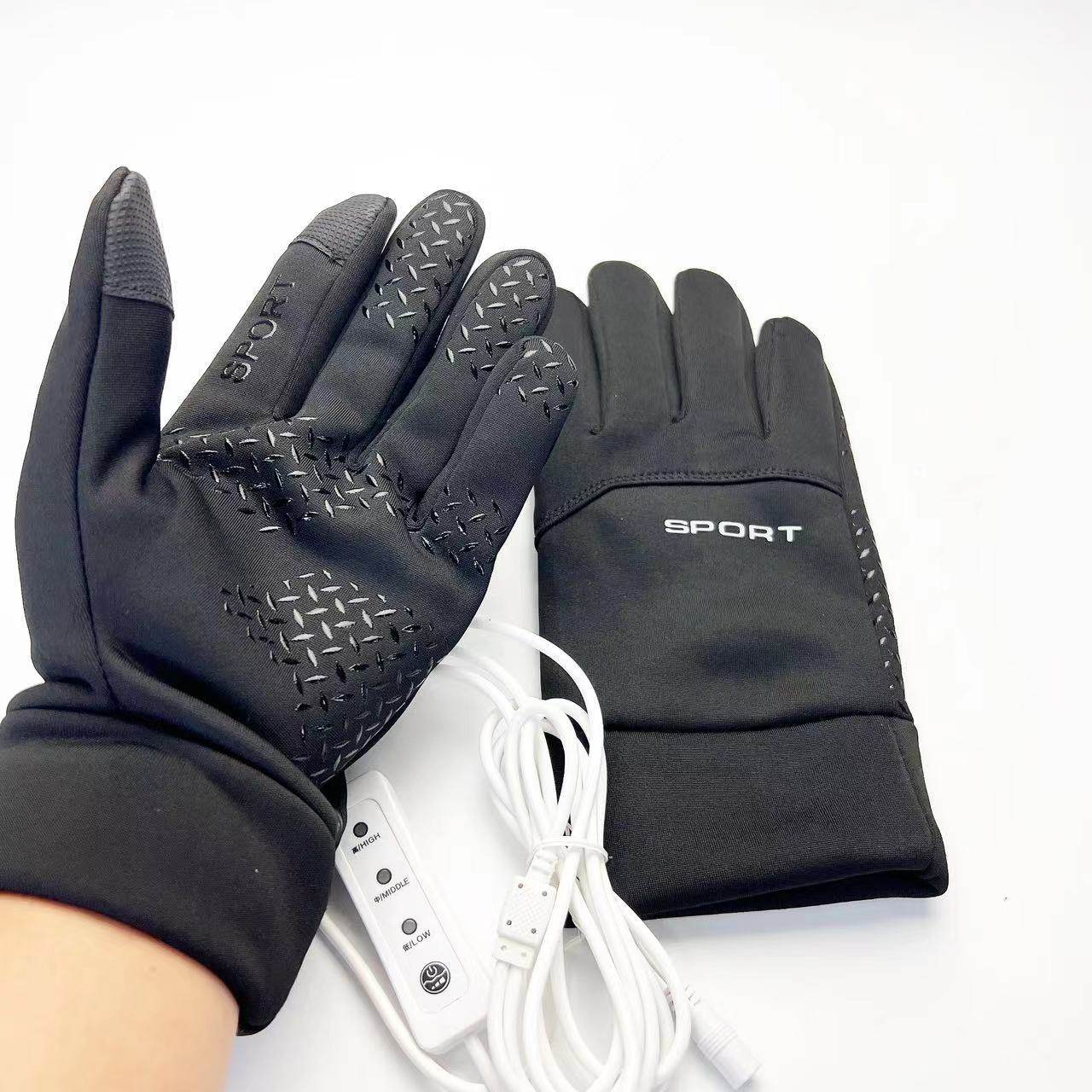 Buycenter USB Heated Gloves - Waterproof Touchscreen Cycling Mittens - Buy Center US