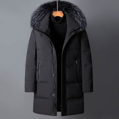 Buycenter Men's Loose Down Jacket - Cozy, Stylish & Casual Wear - Buy Center US