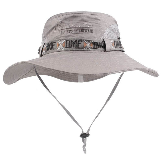 Men's Cotton Outdoor Sunshade Hat - Waterproof, Windproof, Bucket Style - Buy Center US