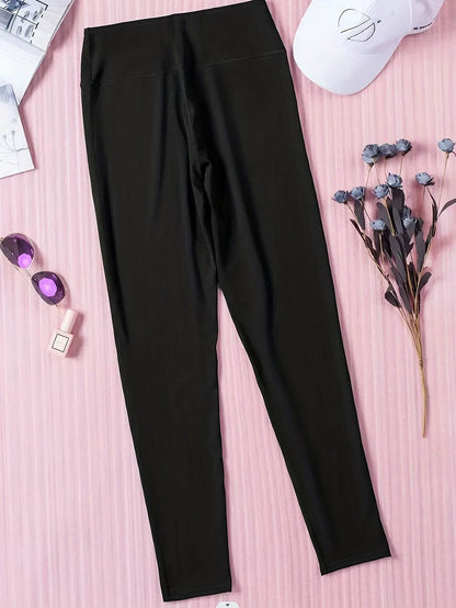 Plus Size Burnt Flower Solid Color Women's Pants - Stylish & Comfortable - Buy Center US