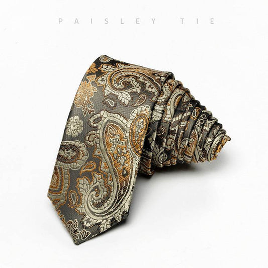 Buycenter Korean Style Men's Bow Tie - Striped Jacquard for All Ages - Buy Center US