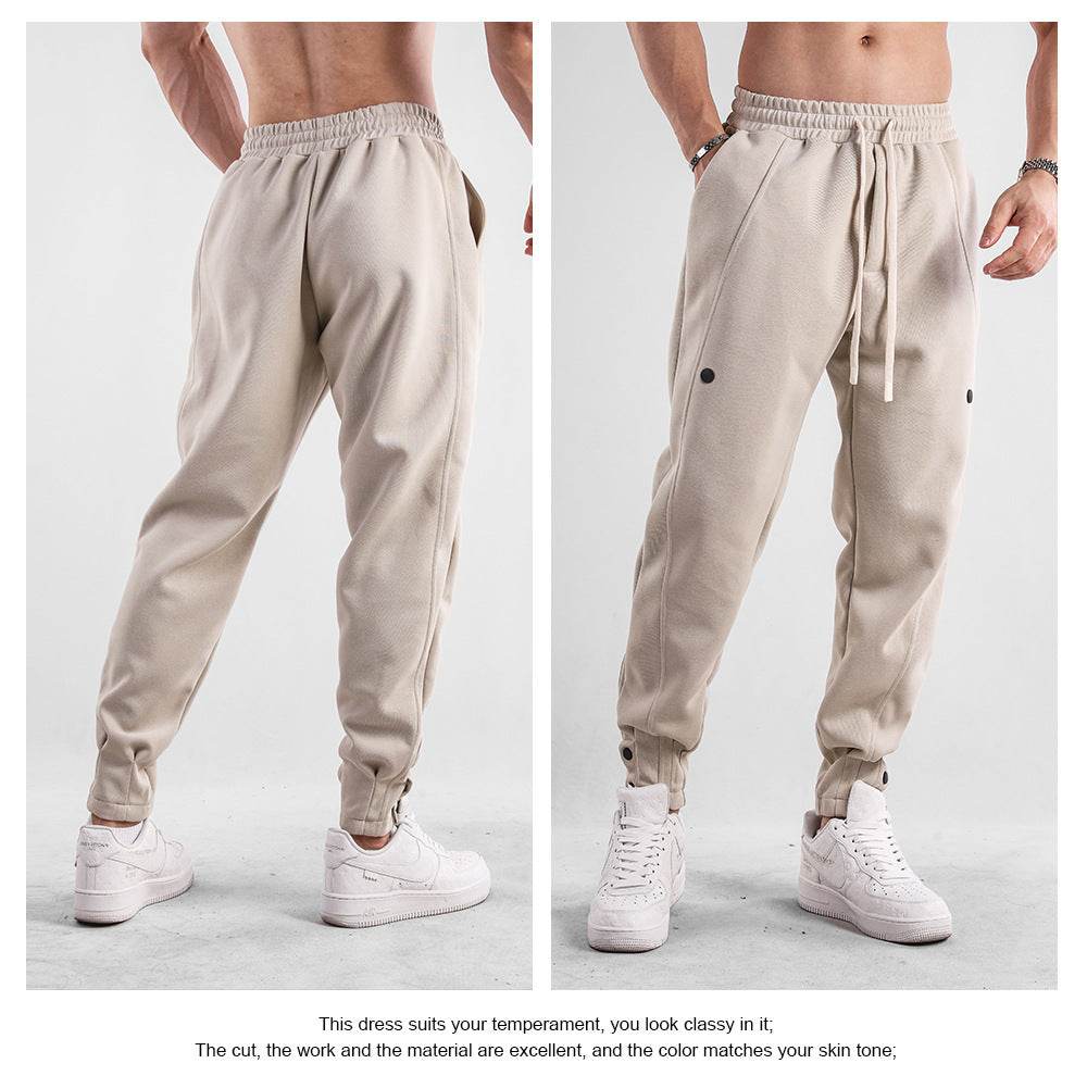 European & American Casual Men's Trousers - Light & Dark Colors Available - Buy Center US