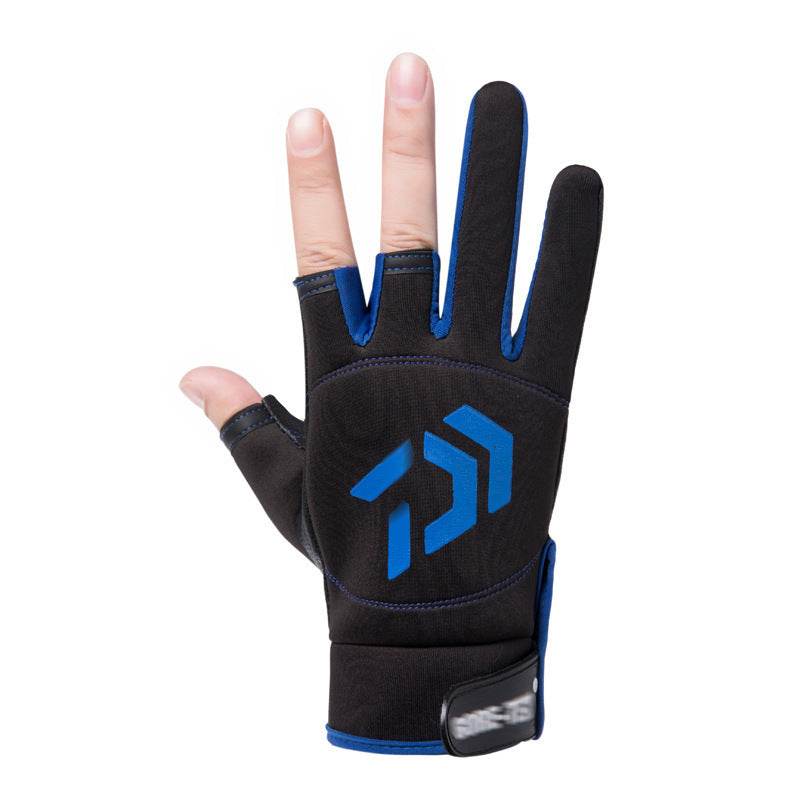 Buycenter Windproof Waterproof Fishing Gloves - Fingerless Style in Various Colors - Buy Center US