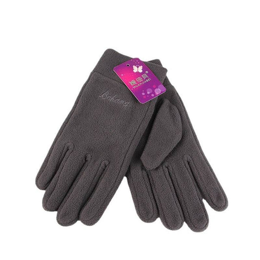 Warm Polar Fleece Gloves - Stylish & Thick for Winter Riding - Buy Center US