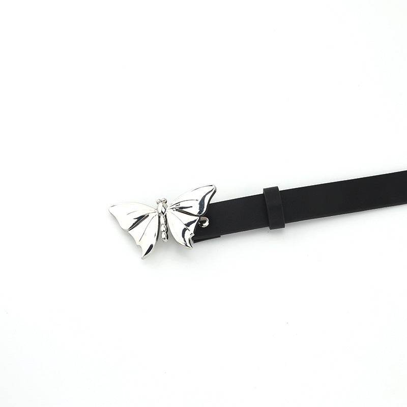 Female Millennium Metallic Butterfly Belt - Sweet Pastoral Style - Buy Center US