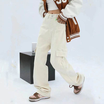 Buycenter Loose Large High Waist Casual Wide Leg Pants - Stylish & Comfy - Buy Center US