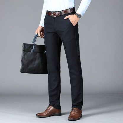 Buycenter Men's Casual Pants - Comfortable Cotton for Every Season - Buy Center US