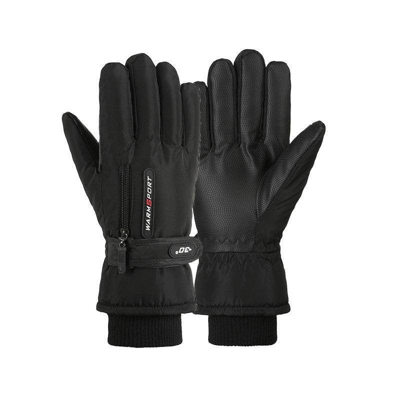 Buycenter Padded Windproof Gloves - Fleece Lined for Outdoor Cycling - Buy Center US
