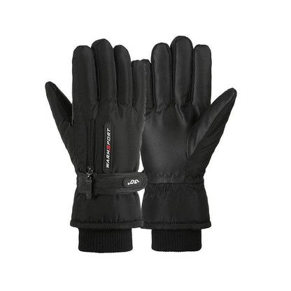 Buycenter Padded Windproof Gloves - Fleece Lined for Outdoor Cycling - Buy Center US