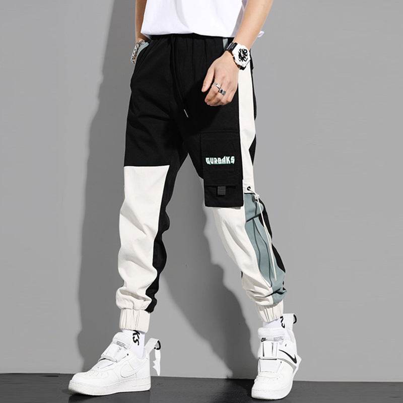 Buycenter Men's Casual Pants - Ankle-tied Drawstring, Versatile Design - Buy Center US