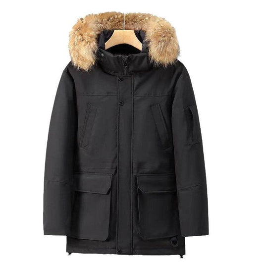 Buycenter Men's Cotton-padded Outdoor Jacket - Winter Leisure Wear - Buy Center US