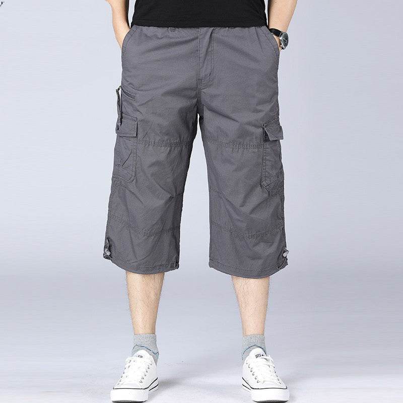 Buycenter Plus Size Summer Leggings - Loose Casual Pants with Pockets - Buy Center US