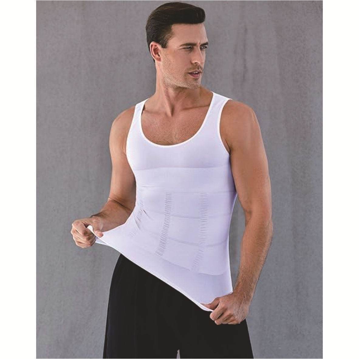 Men's Body Shape Vest - Adjustable Shaping and Waist Support for All Sizes - Buy Center US