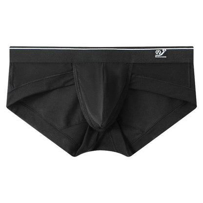 Buycenter Men's Triangle Ice Silk Shorts - Quick Dry, Solid Colors Available - Buy Center US