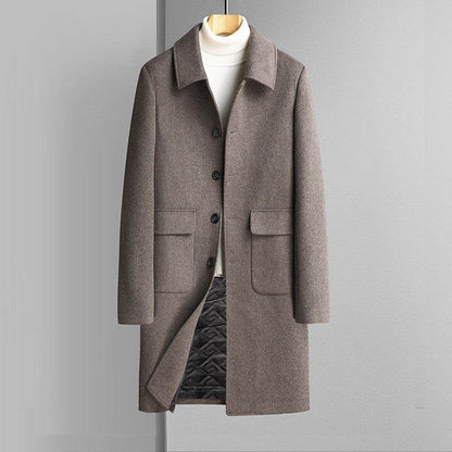 Buycenter Korean Style Wool Coat - Thickened Velvet for Winter Warmth - Buy Center US