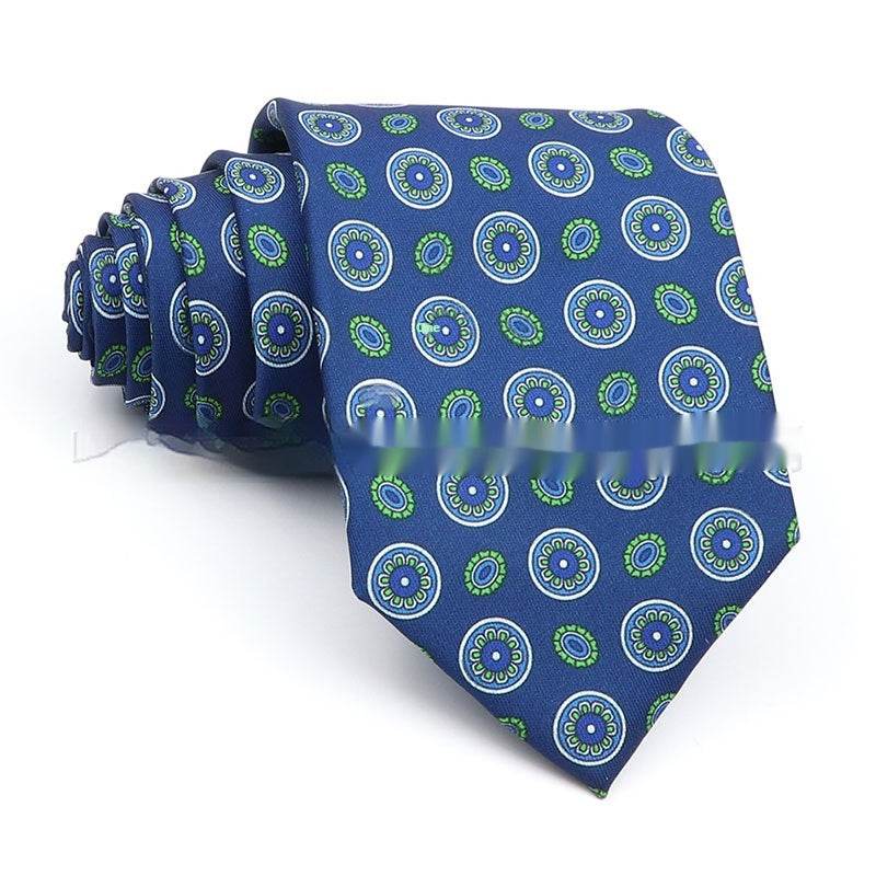 Buycenter Men's Printed Polyester Tie - Stylish Workplace Bow Tie - Buy Center US
