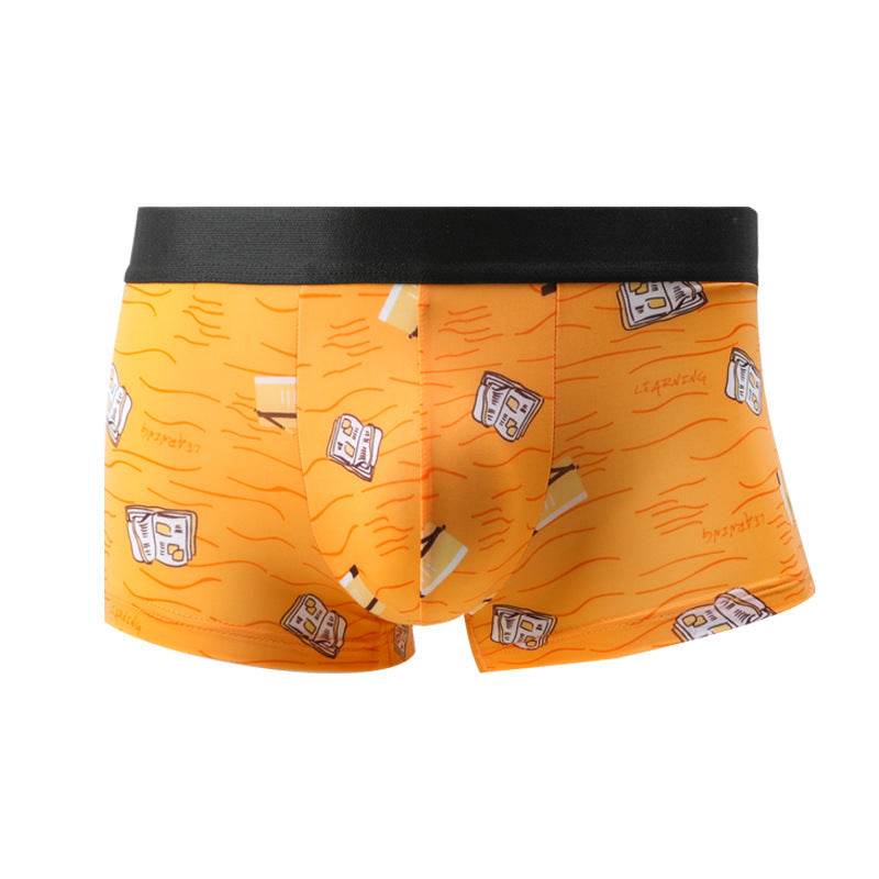 Buycenter Men's Ice Silk Underwear - Breathable, Traceless Summer Shorts - Buy Center US