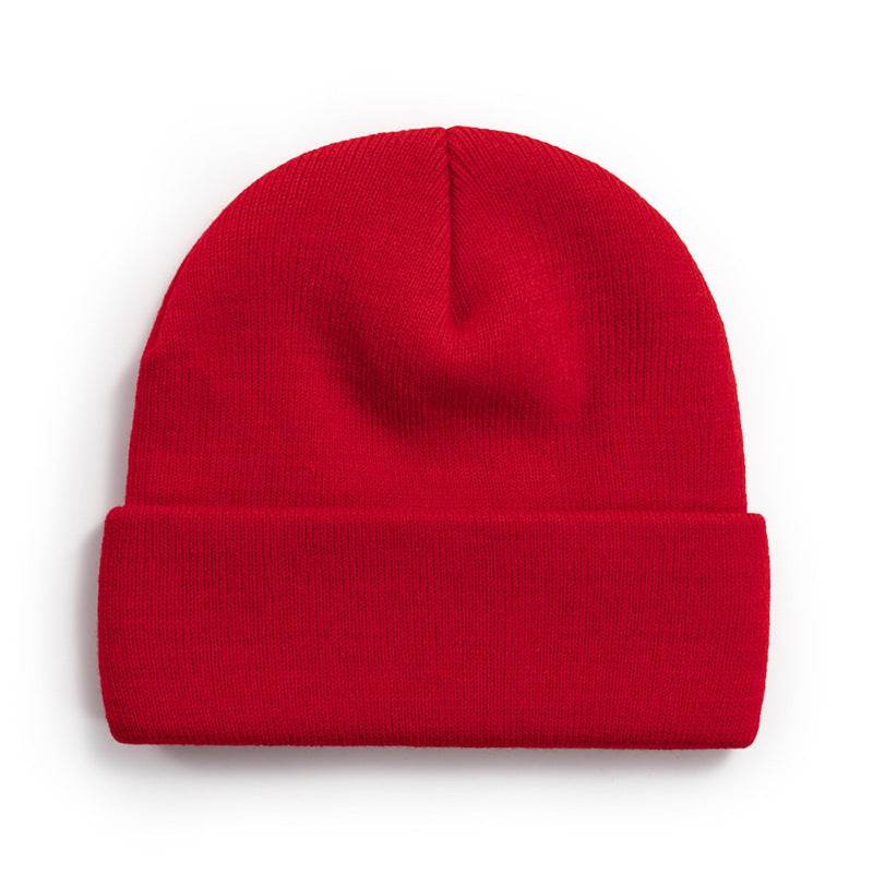 Buycenter Knitted Hats - Solid Color, Winter Warmth for Everyone - Buy Center US