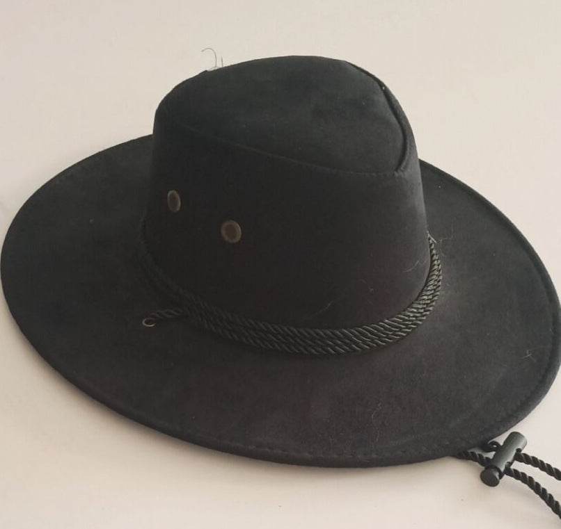 Big Velvet Cowboy Hat - Stylish Western Rope Rider Design for All Seasons - Buy Center US