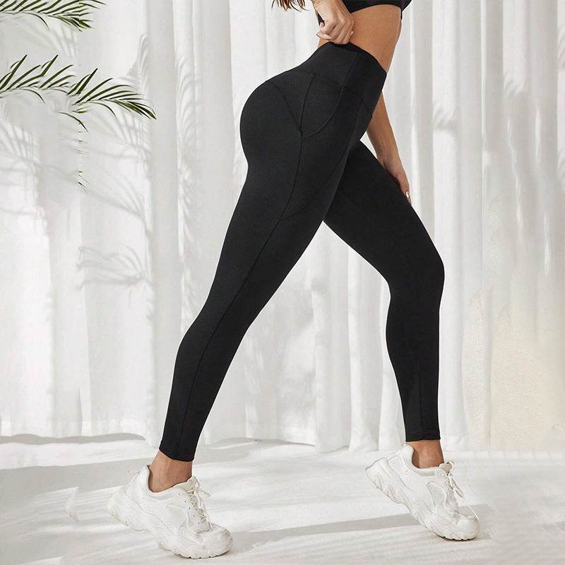 Women's Patchwork High Waist Maternity Pants - Hip Lifting Leggings - Buy Center US