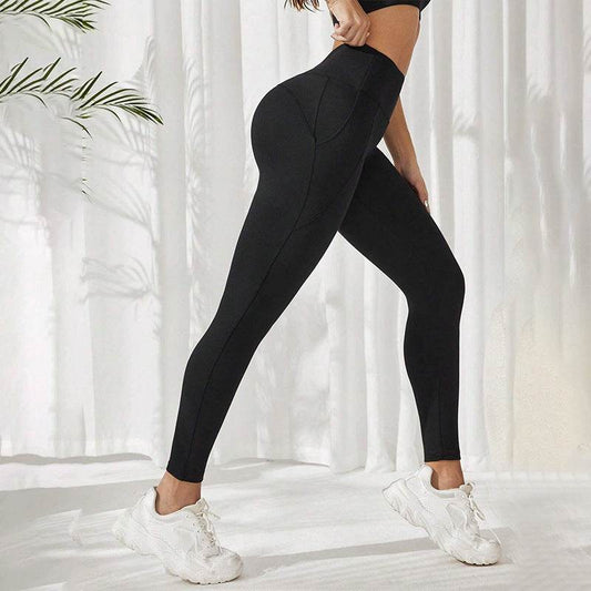 Women's Patchwork High Waist Maternity Pants - Hip Lifting Leggings - Buy Center US