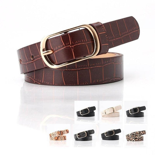 Buycenter Women's Fashion Belt - All-Matching Pin Buckle Design - Buy Center US
