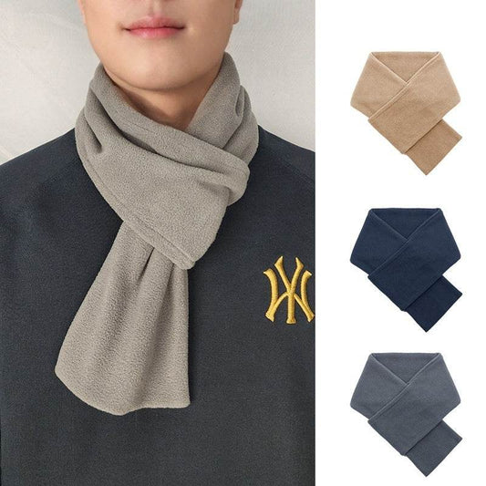 Buycenter Warm Polar Fleece Scarf for Men - Stylish & Versatile Winter Accessory - Buy Center US