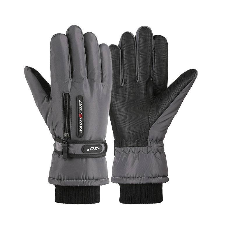 Buycenter Padded Windproof Gloves - Fleece Lined for Outdoor Cycling - Buy Center US