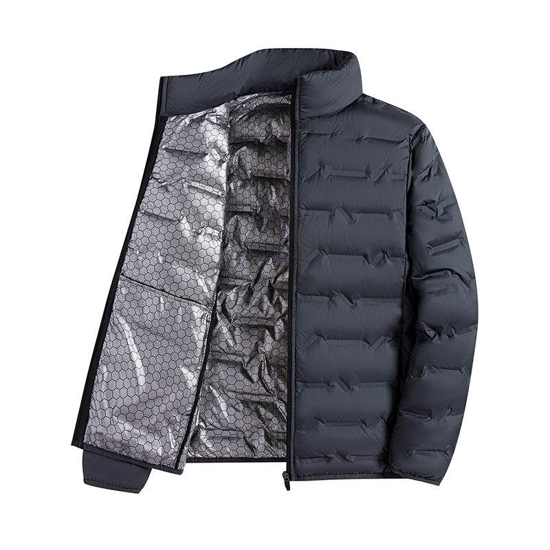 Buycenter Men's Warm Duck Down Jacket - Graphene Fabric, Leisure Wear - Buy Center US
