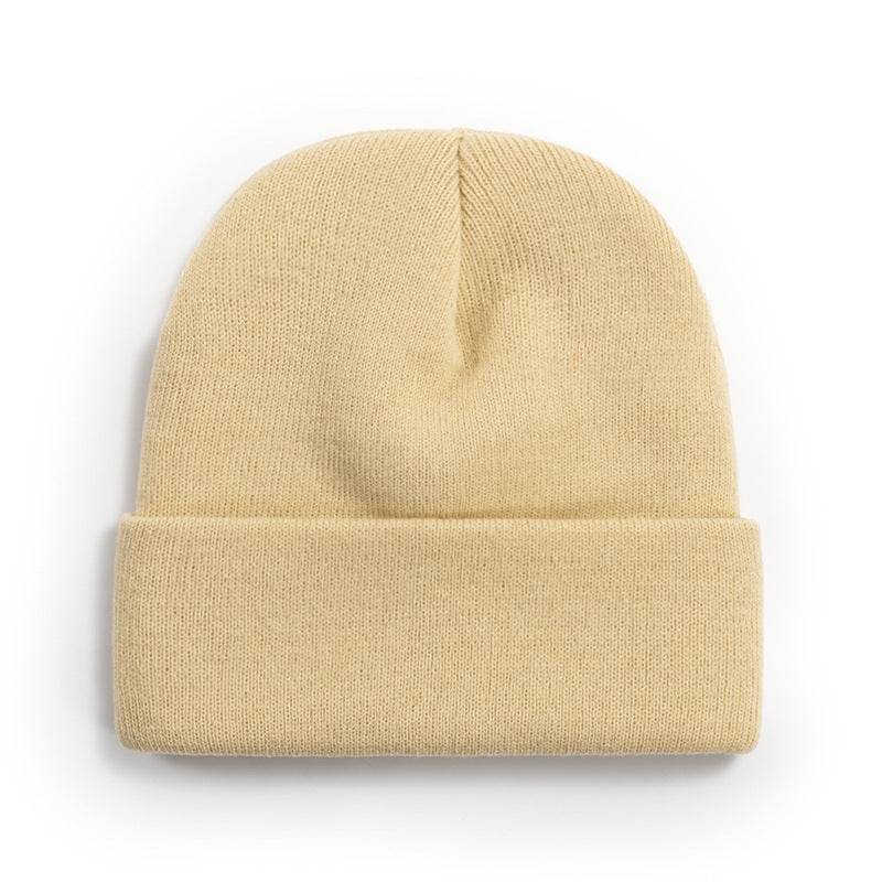 Buycenter Knitted Hats - Solid Color, Winter Warmth for Everyone - Buy Center US