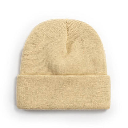 Buycenter Knitted Hats - Solid Color, Winter Warmth for Everyone - Buy Center US