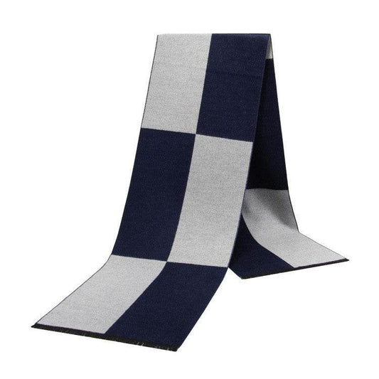 Buycenter Men's Warm Plaid Scarf - Stylish Imitation Cashmere for Winter - Buy Center US