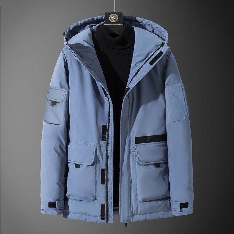 Buycenter Student Coat - Outdoor Cardigan in Black, Blue, White, Red - Buy Center US