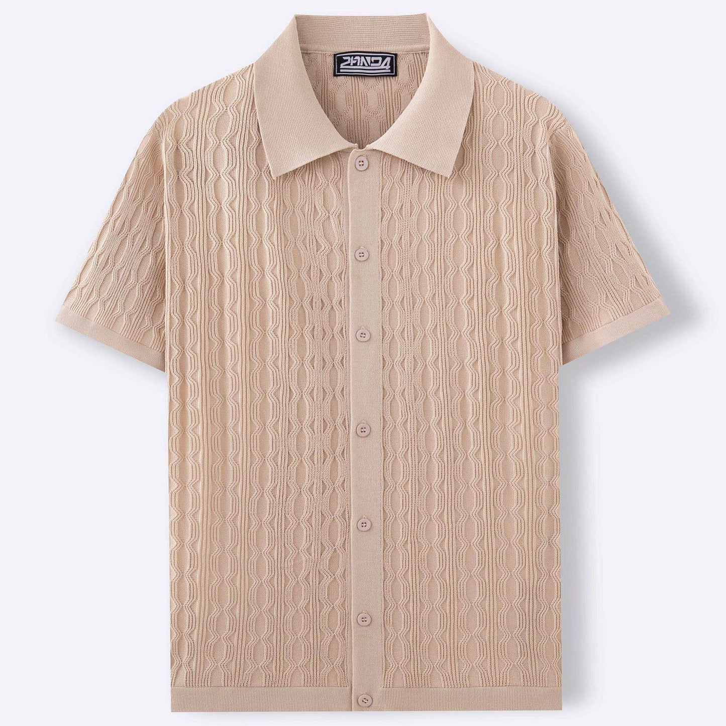 Men's Short-Sleeved Summer Shirt - European & American Style, Multiple Colors - Buy Center US